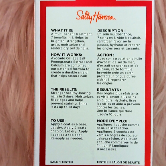 Brand New SALLY HANSEN COMPLETE CARE 7-IN-1 NAIL TREATMENT - Picture 2 of 3